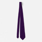 figdewdrops Blinky the Bat pattern Dark Purple Tie ネクタイ (裏面)