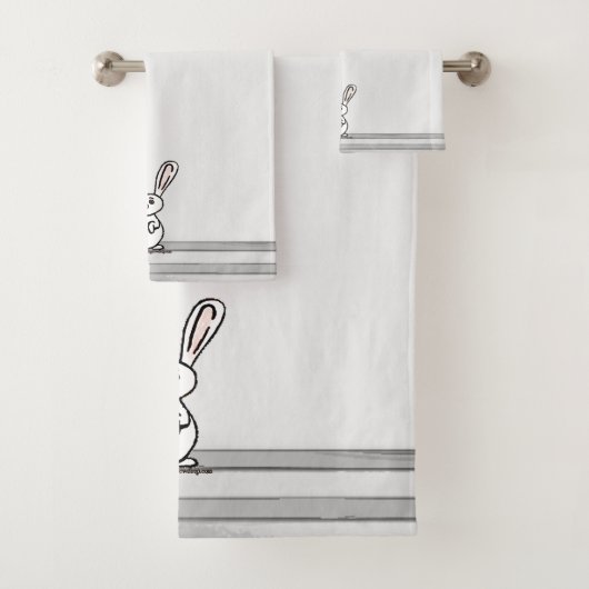 figdewdrops Bunny Bath Towel Set バスタオルセット (インサイチュ)