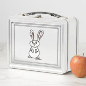 figdewdrops Bunny Lunch Box メタルランチボックス (インサイチュ)