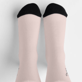 figdewdrops Bunny pale pink crew socks ソックス