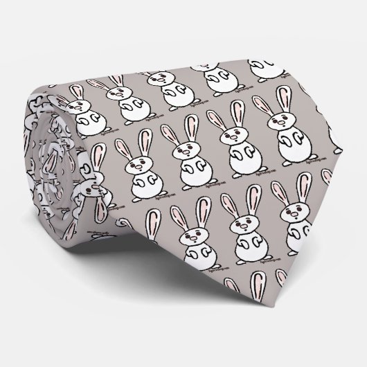 figdewdrops Bunny Tie ネクタイ (ロール)