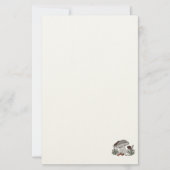 figdewdrops caterpillar mushroom stationary 便箋 (正面)