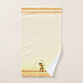 figdewdrops Juggling Squirrel Bath Towel Set バスタオルセット (ハンドタオル)