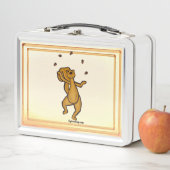 figdewdrops Juggling Squirrel Lunch Box メタルランチボックス (インサイチュ)