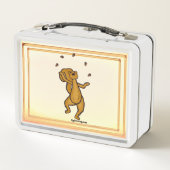 figdewdrops Juggling Squirrel Lunch Box メタルランチボックス (裏面)