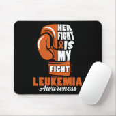 Fightは私のFight Leukemiaの認識度月のサポート マウスパッド (マウス)