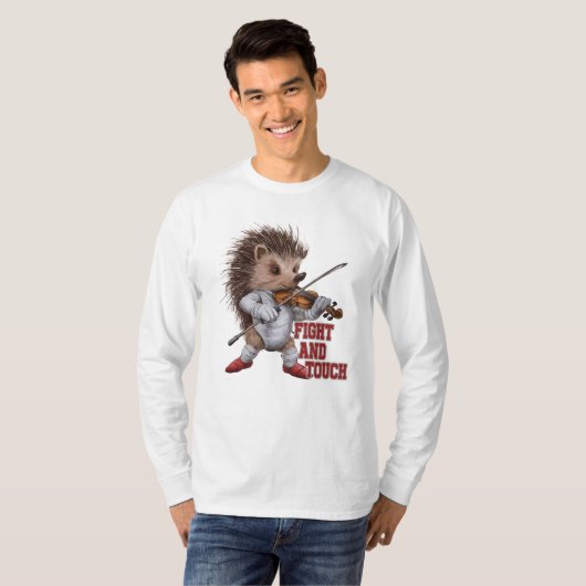 fight and touch tシャツ (正面フル)