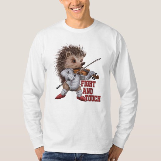 fight and touch tシャツ (正面)