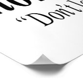 FIGHT BACK Illegii non carborundumはモックLatである ポスター (角)