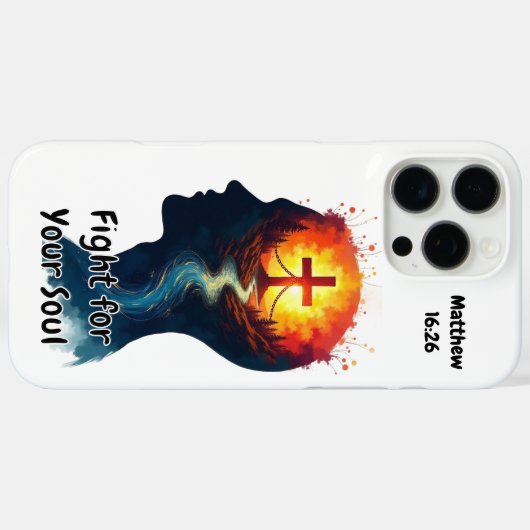 Fight Case-Mate iPhoneケース (裏面 (横))