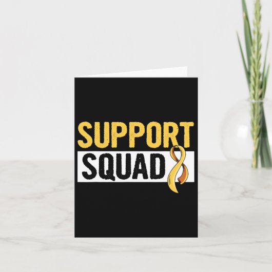 Fight Childhood Cancer Quote For A Childhood Cance カード (正面)