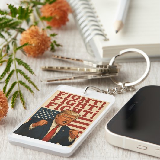 Fight! Fight! Fight! キーホルダー (正面右)