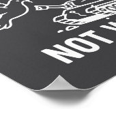 Fight For Peace Not War Anti War Stateme _1  ポスター (角)