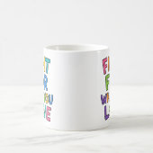 Fight For What You Love Nuclear Power Future コーヒーマグカップ (中央)