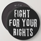 Fight for Your Rights 缶バッジ (正面&裏面)
