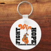 Fight Hope Win – 白血病 キーホルダー (正面)
