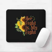 Fight Is My Fight Cancer認識度- Ms認識度 マウスパッド (マウス)