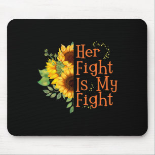 Fight Is My Fight Cancer認識度- Ms認識度 マウスパッド
