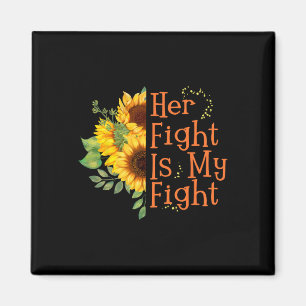 Fight Is My Fight Cancer認識度- Ms認識度 マグネット