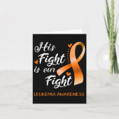 Fight Is Our Fight Leukemia認識度Support Leuk カード (正面)