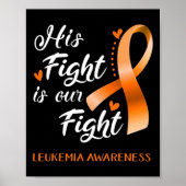 Fight Is Our Fight Leukemia認識度Support Leuk ポスター (正面)