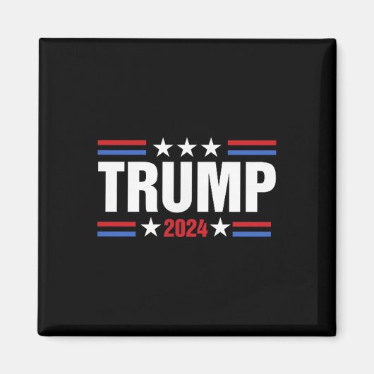 Fight Legends Never Die 2024トランプ射撃、 発砲(2辺) マグネット (正面)