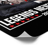 Fight Legends Never Die 2024トランプ射撃、 発砲（Ba上） ポスター (角)