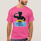 Fight Milk For Bodyguards By Bodyguards Tシャツ (正面)
