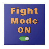 Fight Mode On タイル (正面)