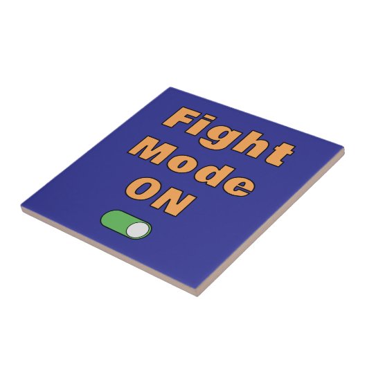 Fight Mode On タイル (側面)