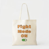 Fight Mode On トートバッグ (正面)