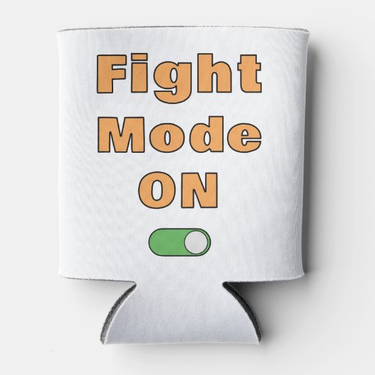Fight Mode On 缶クーラー (正面)