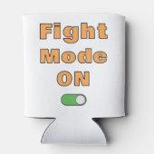 Fight Mode On 缶クーラー (裏面)