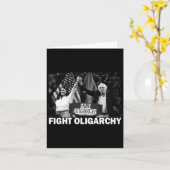 Fight Oligarchy Bernie Sanders And Aoc Freedom Us  カード (黄色い花)