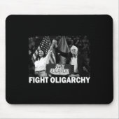 Fight Oligarchy Bernie Sanders And Aoc Freedom Us  マウスパッド (正面)