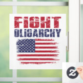 Fight Oligarchy Protest ウィンドウサイン (ホーム)