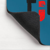 Fight Semicolon Mental Health Suprt Suicide Surviv マウスパッド (コーナー)