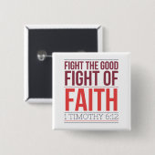 Fight Squareボタン 缶バッジ (正面&裏面)