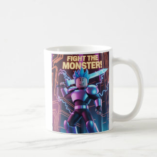 Fight the monster コーヒーマグカップ
