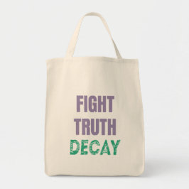 Fight Truth Decay トートバッグ