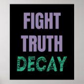 Fight Truth Decay ポスター (正面)