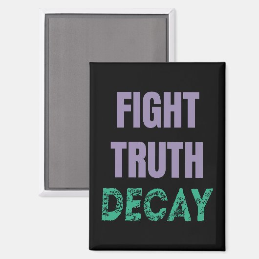 Fight Truth Decay マグネット (正面/裏面)
