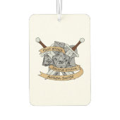 Fighter Dice Design カーエアーフレッシュナー (裏面)