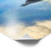 FIGHTER JET GOING SUPERSONIC F-5N Tiger II写真P フォトプリント (角)