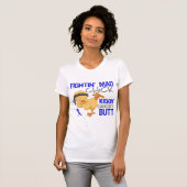 Fightinのひよこの直腸蟹座 Tシャツ (正面フル)