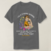 Fighting ADHD I'm A Strong Woman Tシャツ (デザイン正面)
