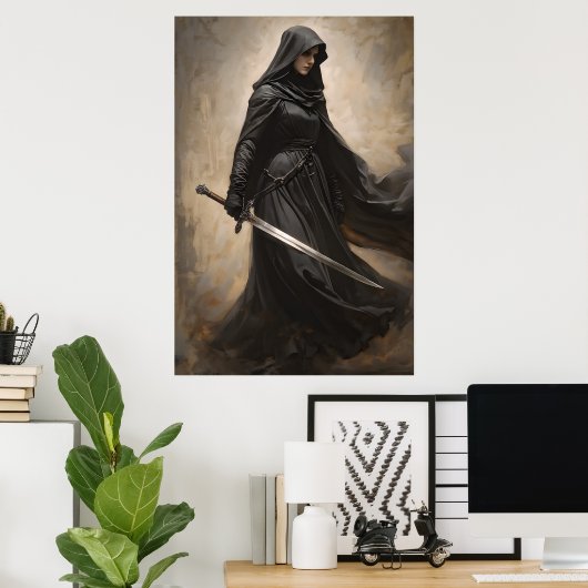 Fighting Nun ポスター (ホームオフィス)