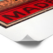 Fighting Roosters - Matchbox Print - Sweden Wall ポスター (角)