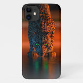 Fighty Leopard iPhone 16ケース Case-Mate iPhoneケース (裏面)