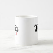 Figlia Italian Flag Mug - Gift for Daughter コーヒーマグカップ (中央)
